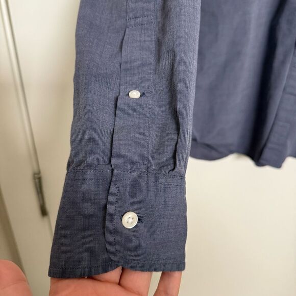 J Crew Shirt Mens Size M Purple Slim Fit Button Down Long Sleeve Cotton Preppy - Picture 5 of 11